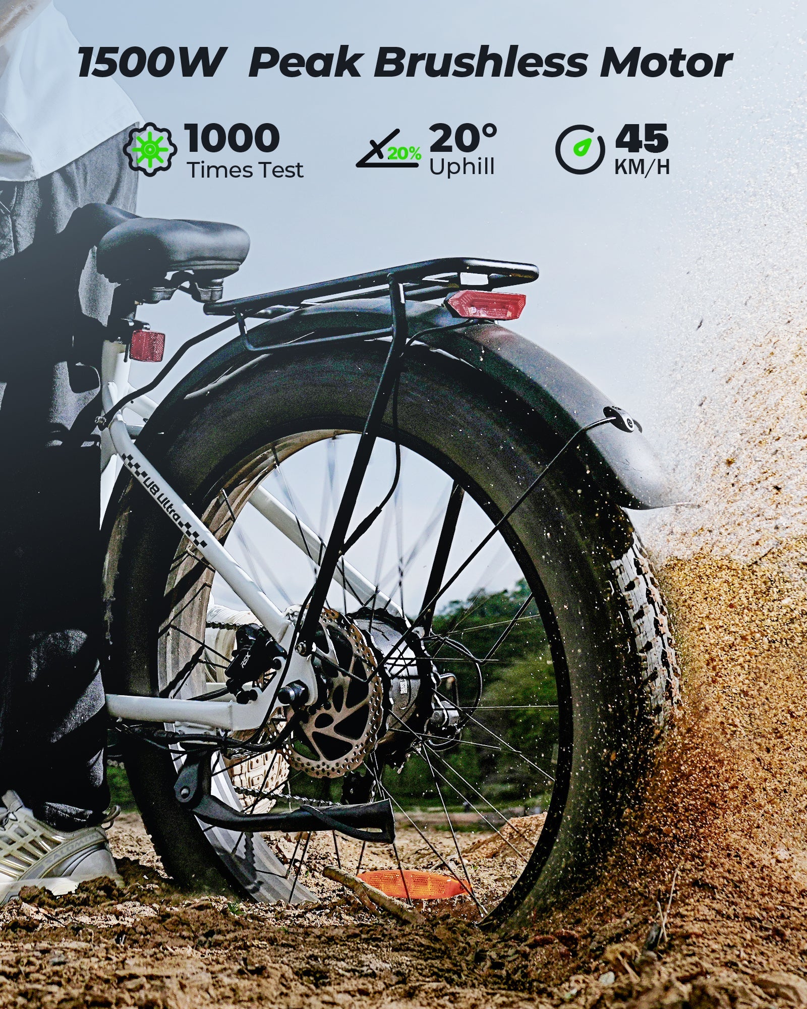 isinwheel U8 Ultra Electric Bike - ECOGO