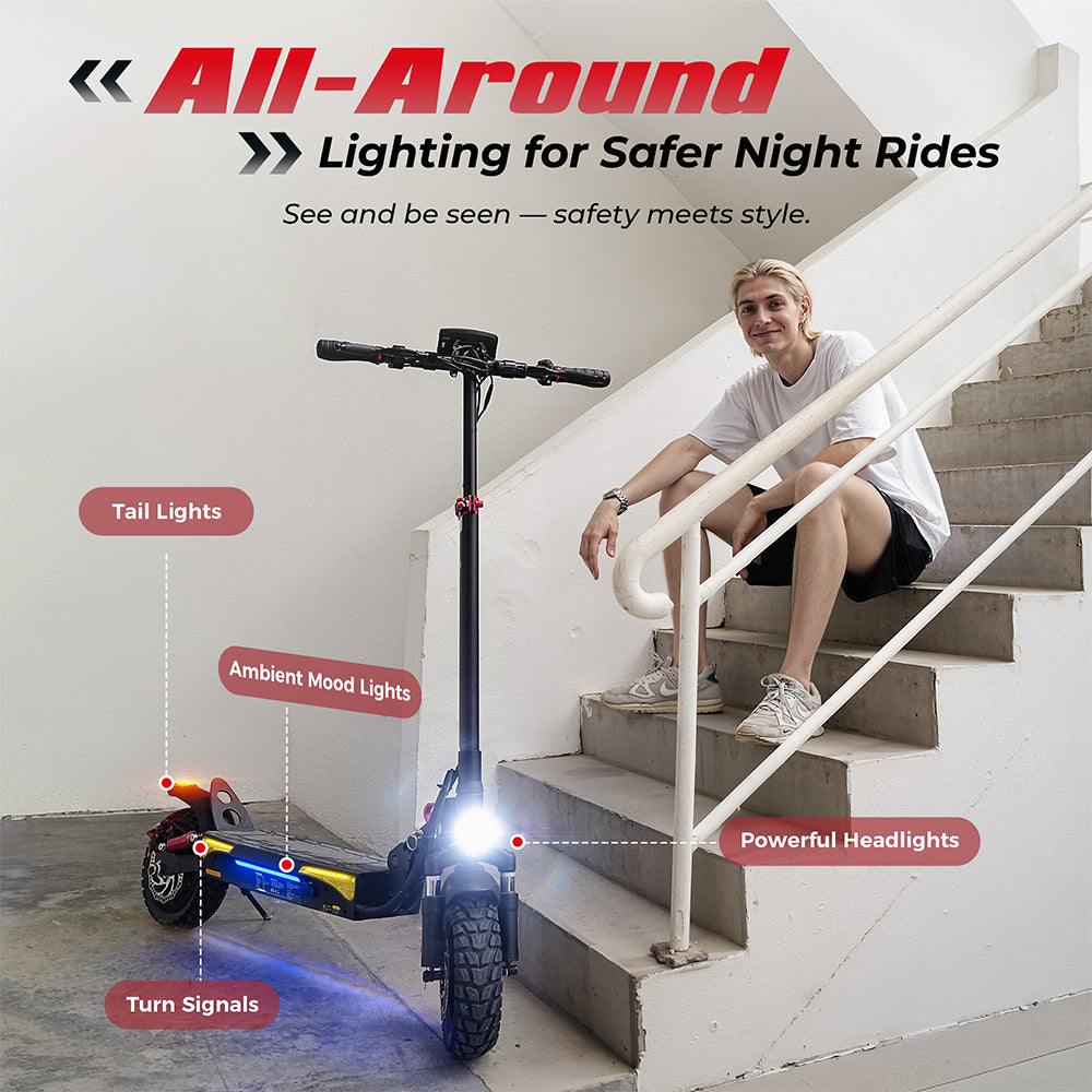 iScooter iX3 800W Off Road Electric Scooter - ECOGO