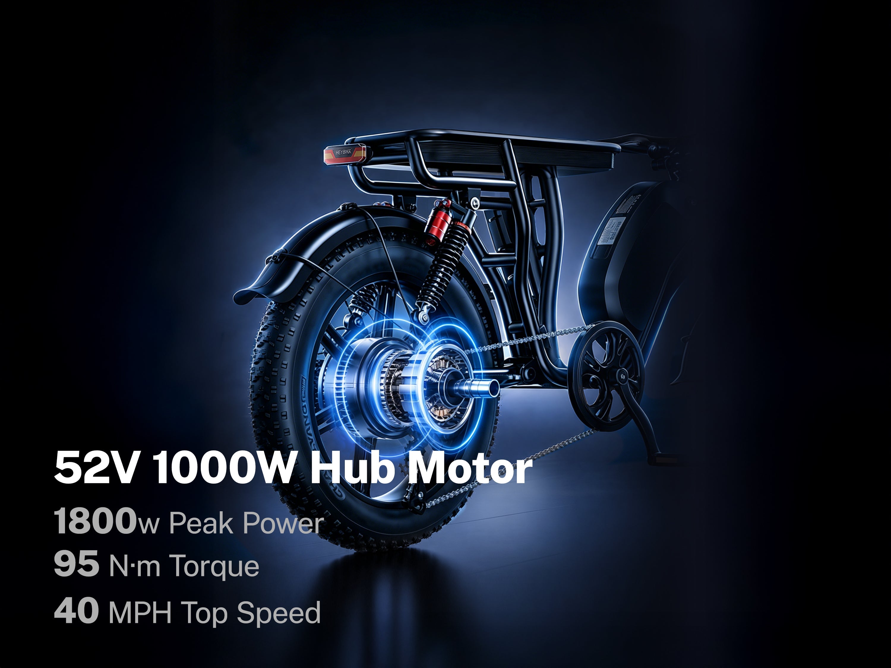 Heybike Saturn - Dual battery - ECOGO