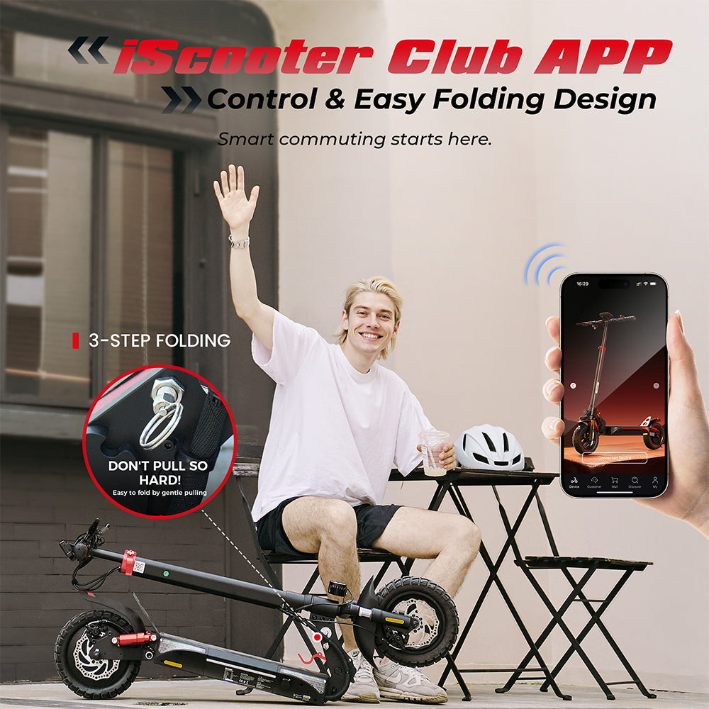 iScooter iX3 800W Off Road Electric Scooter - ECOGO