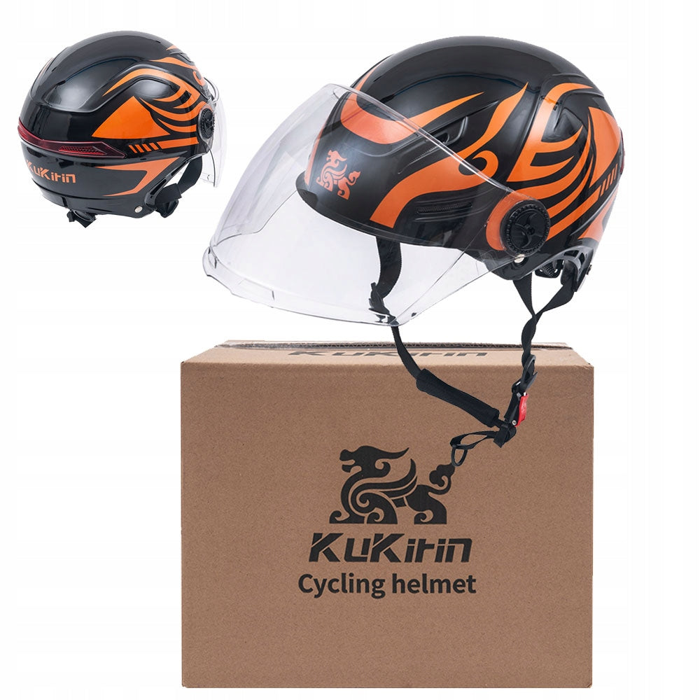 KuKirin helmet - removable visor - ECOGO