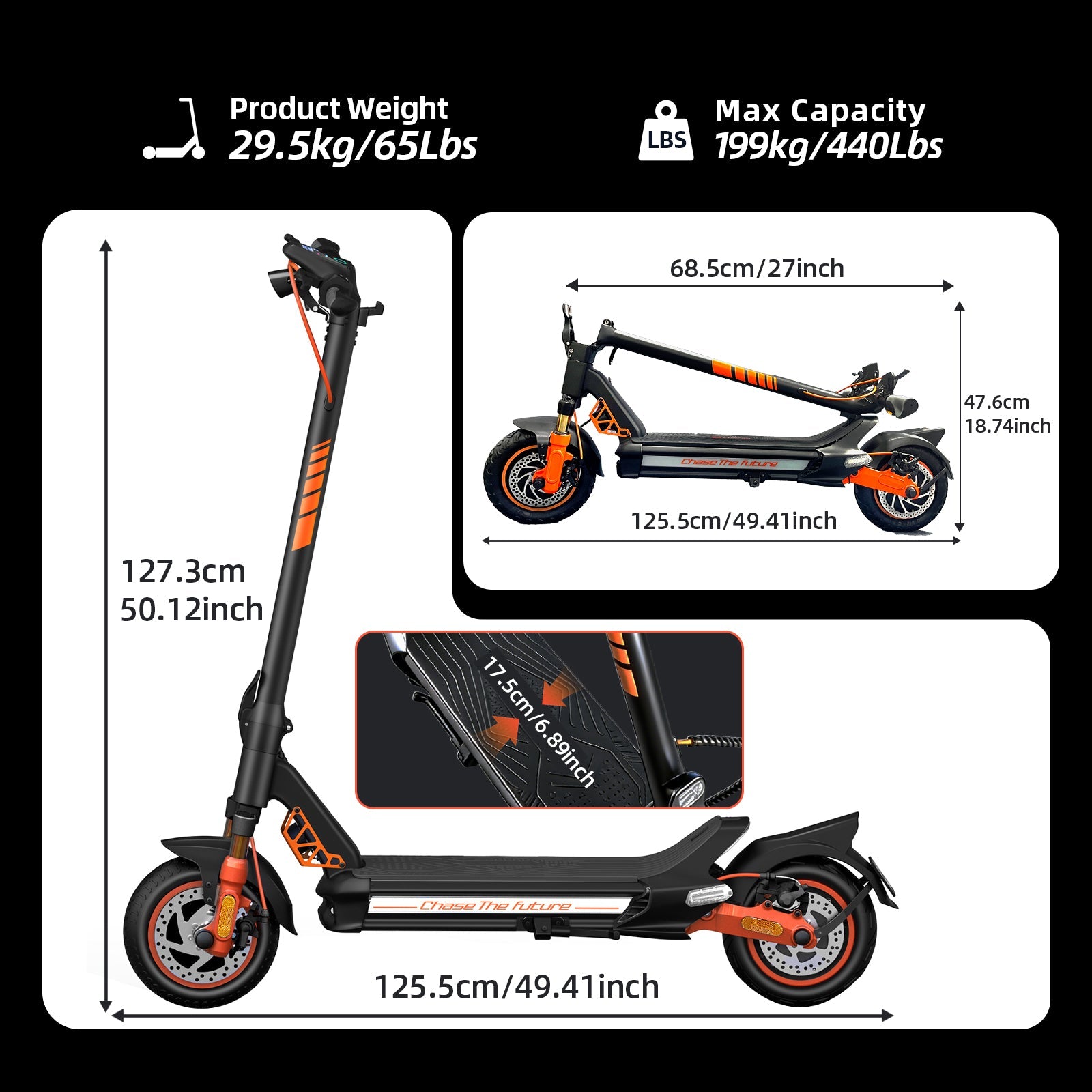 CUNFON RZ1000 Electric Scooter