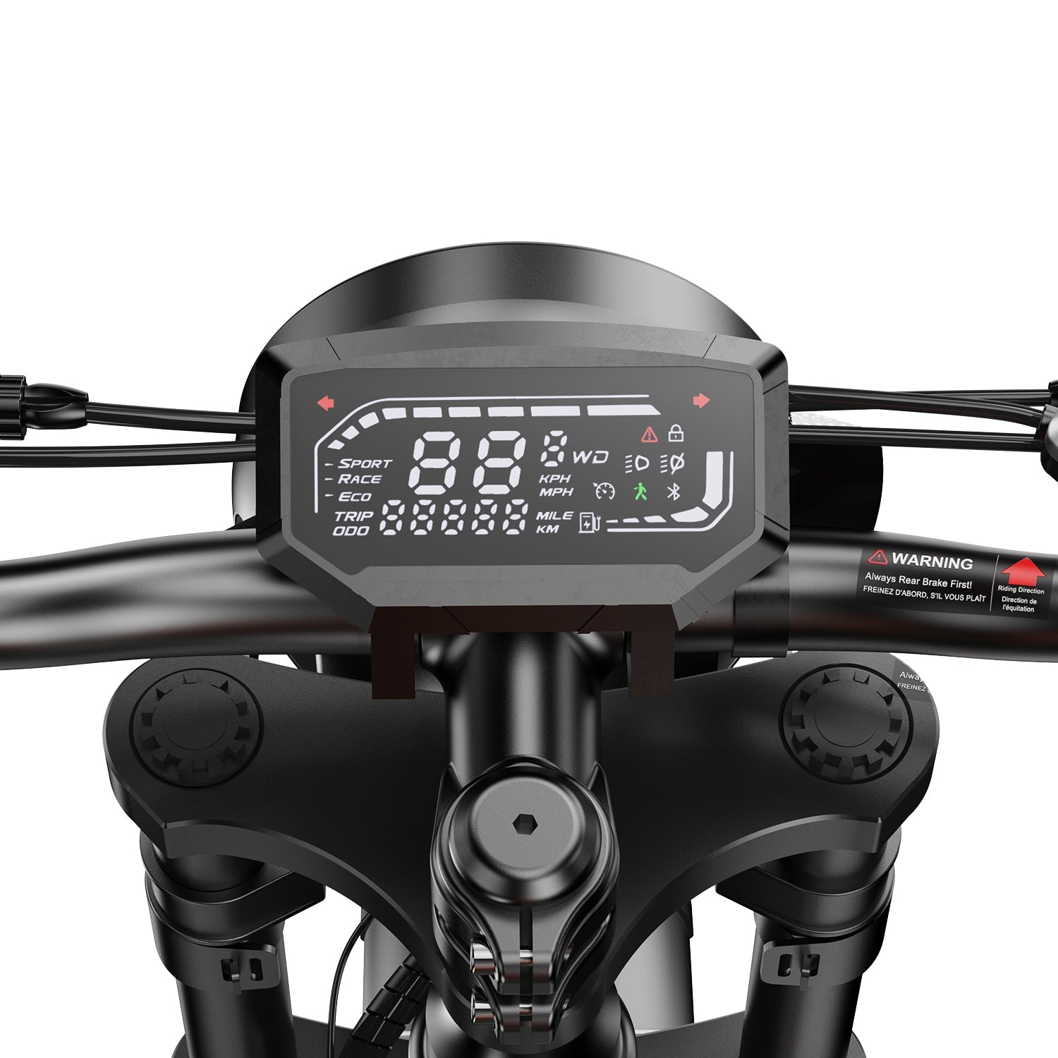 isinwheel R6 Retro Electric Bike - ECOGO