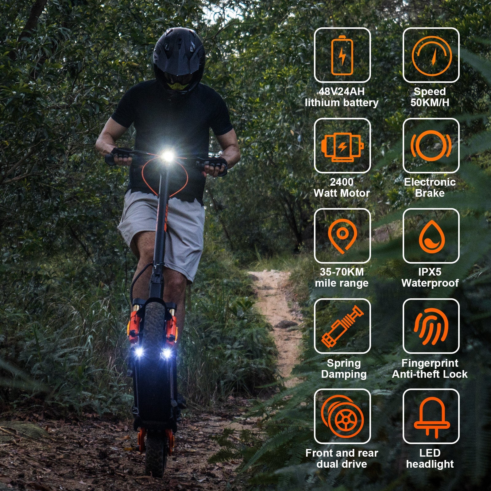 CUNFON RZ1000 Electric Scooter