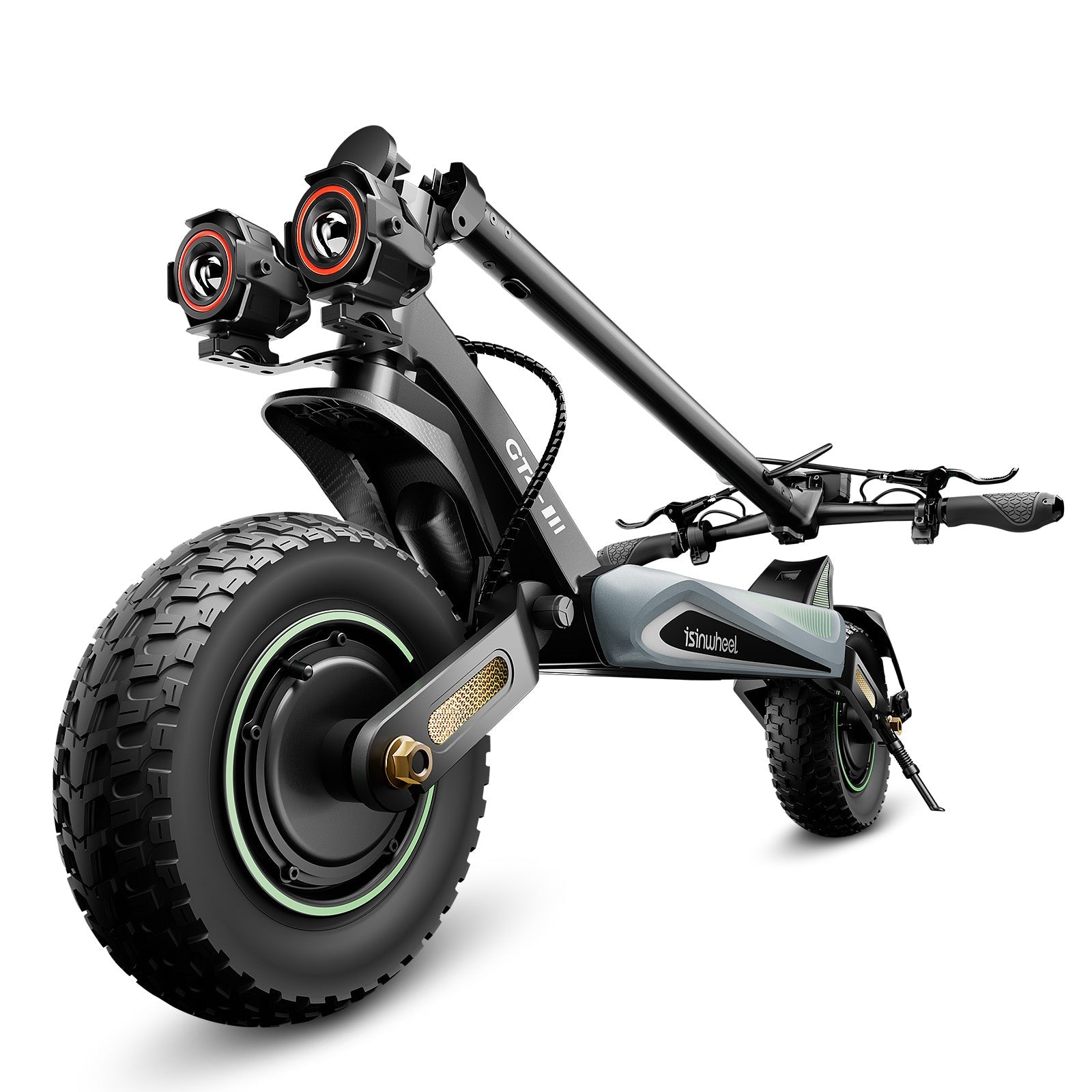isinwheel GT4 2400W Dual Motor Off-Road Electric Scooter - ECOGO