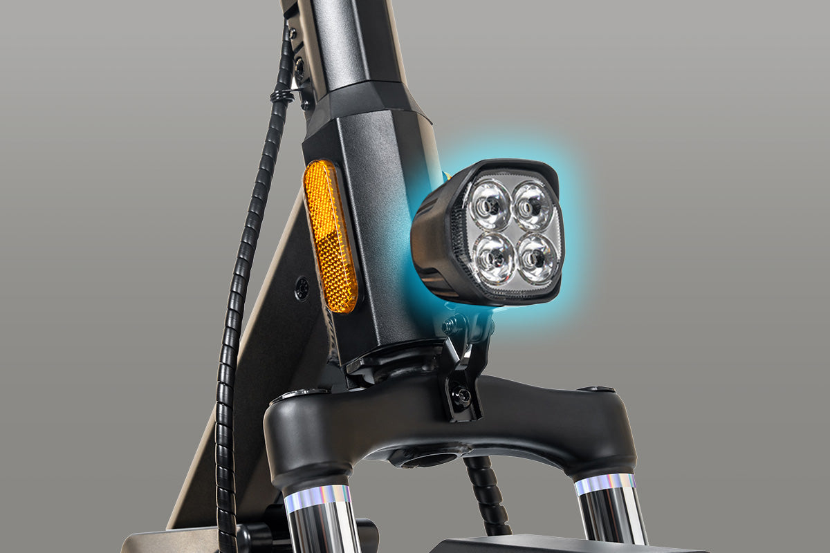 Full Lighting System + Ambient Lights – Safety Meets Style
