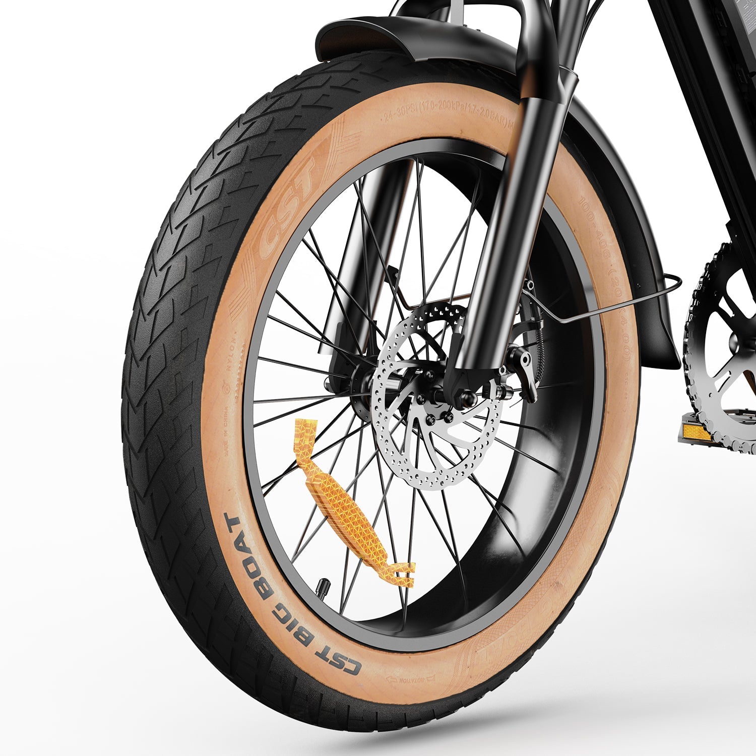 isinwheel R6 Retro Electric Bike - ECOGO