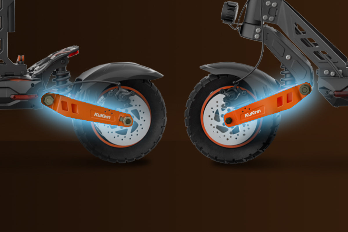 Powerful Four-Arm Shock Absorption