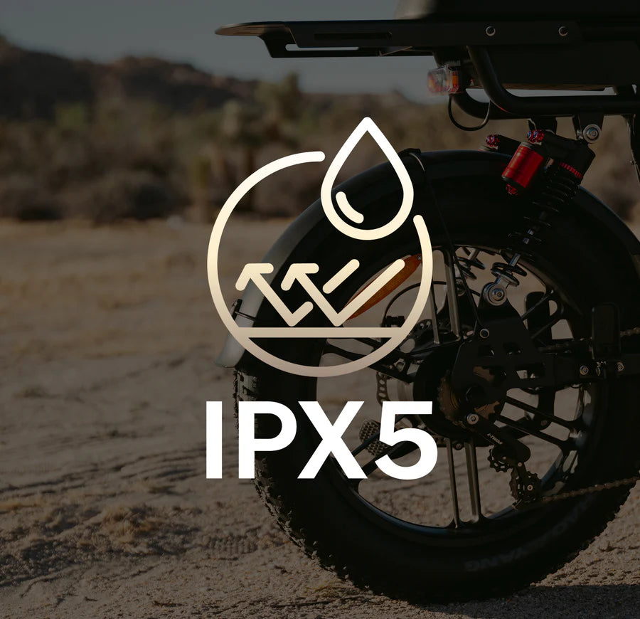 IPX6/IPX5 Water-resistance