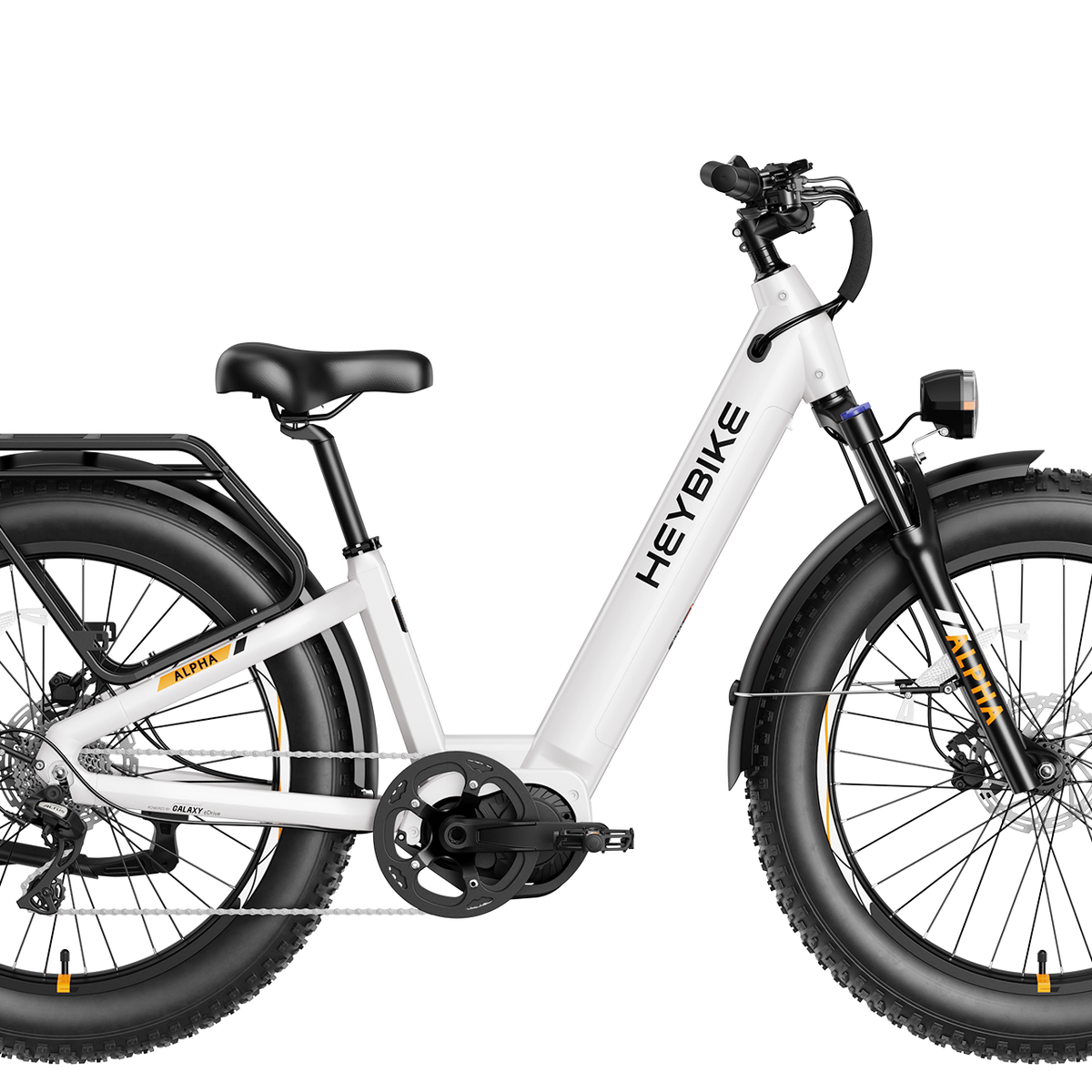 Heybike Alpha Mid-Drive Electric Bike | High Torque E-Bike Canada
