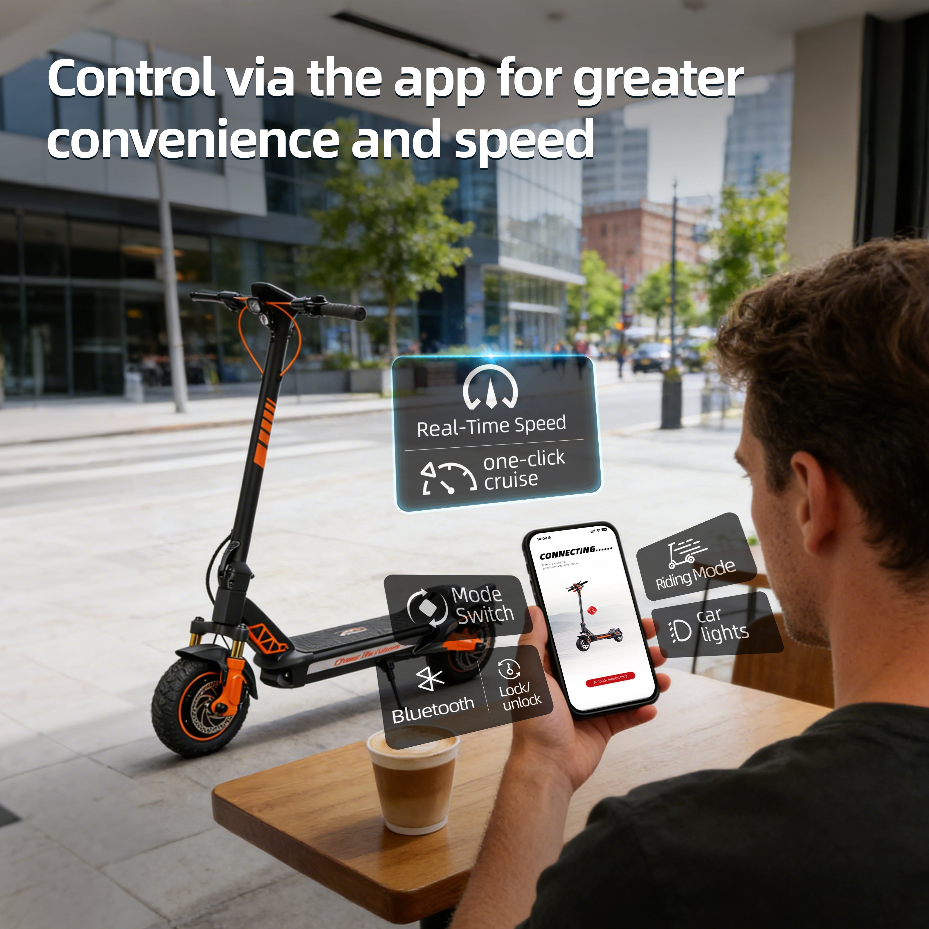 CUNFON RZ1000 Electric Scooter