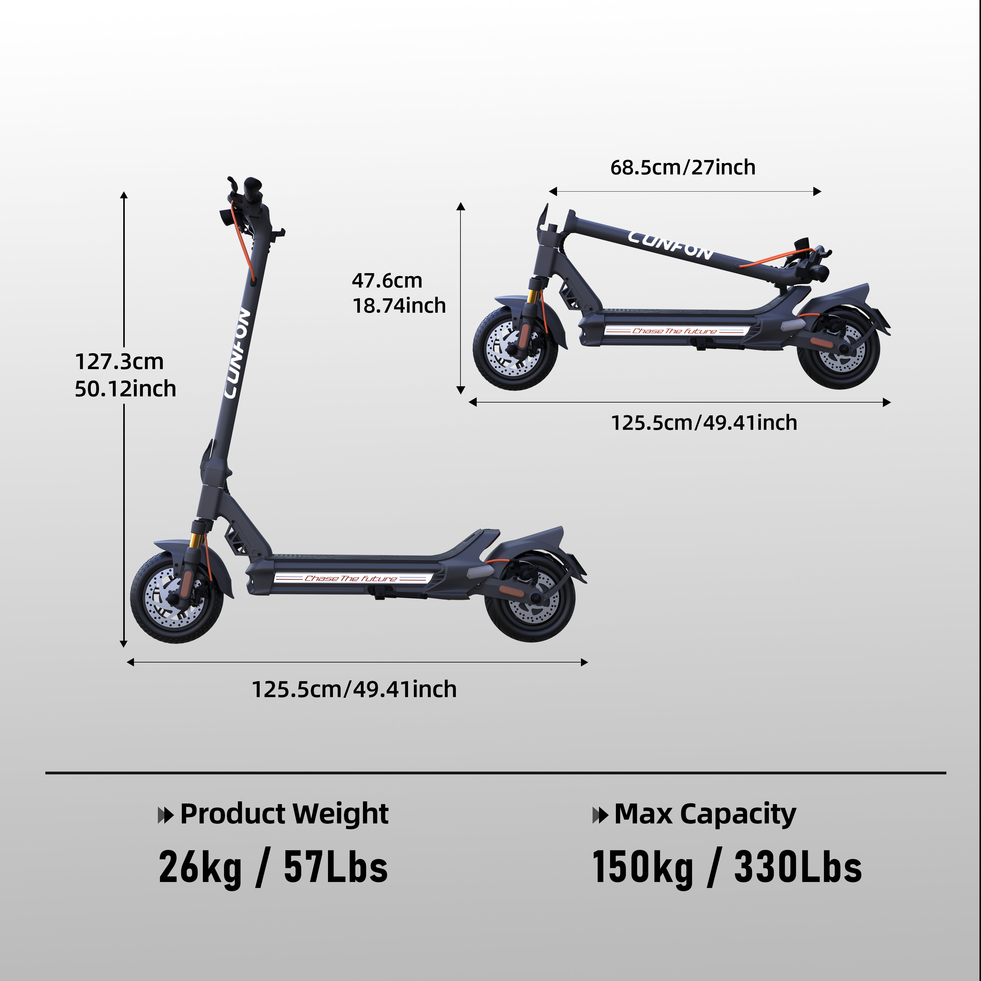 CUNFON RZ800 Electric Scooter