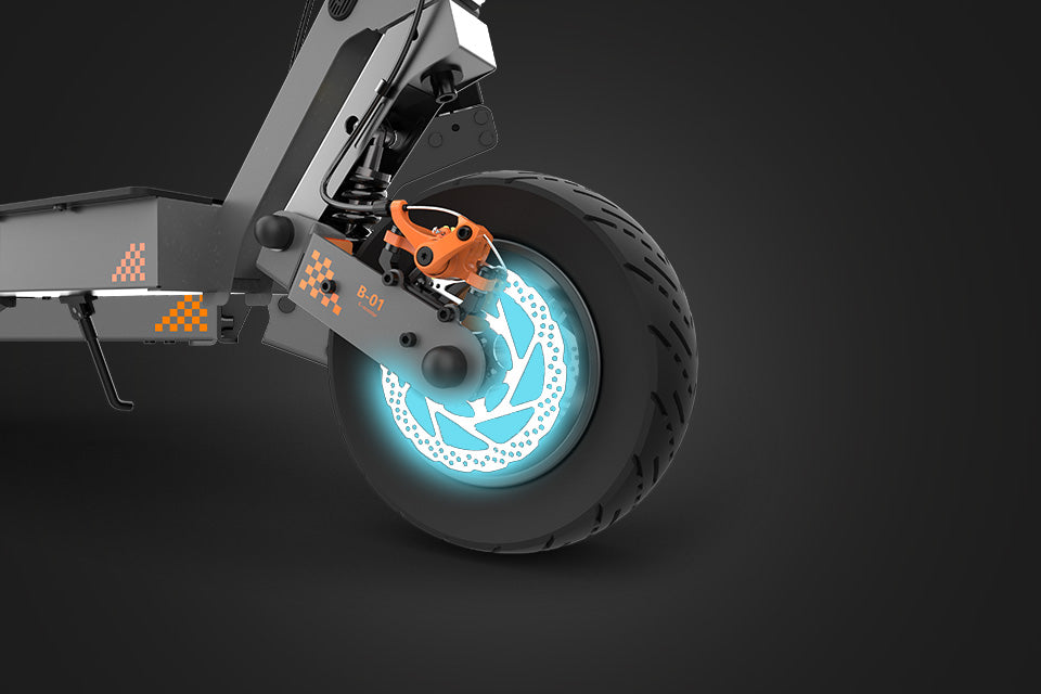 Front And Rear Dual Disc Brakes