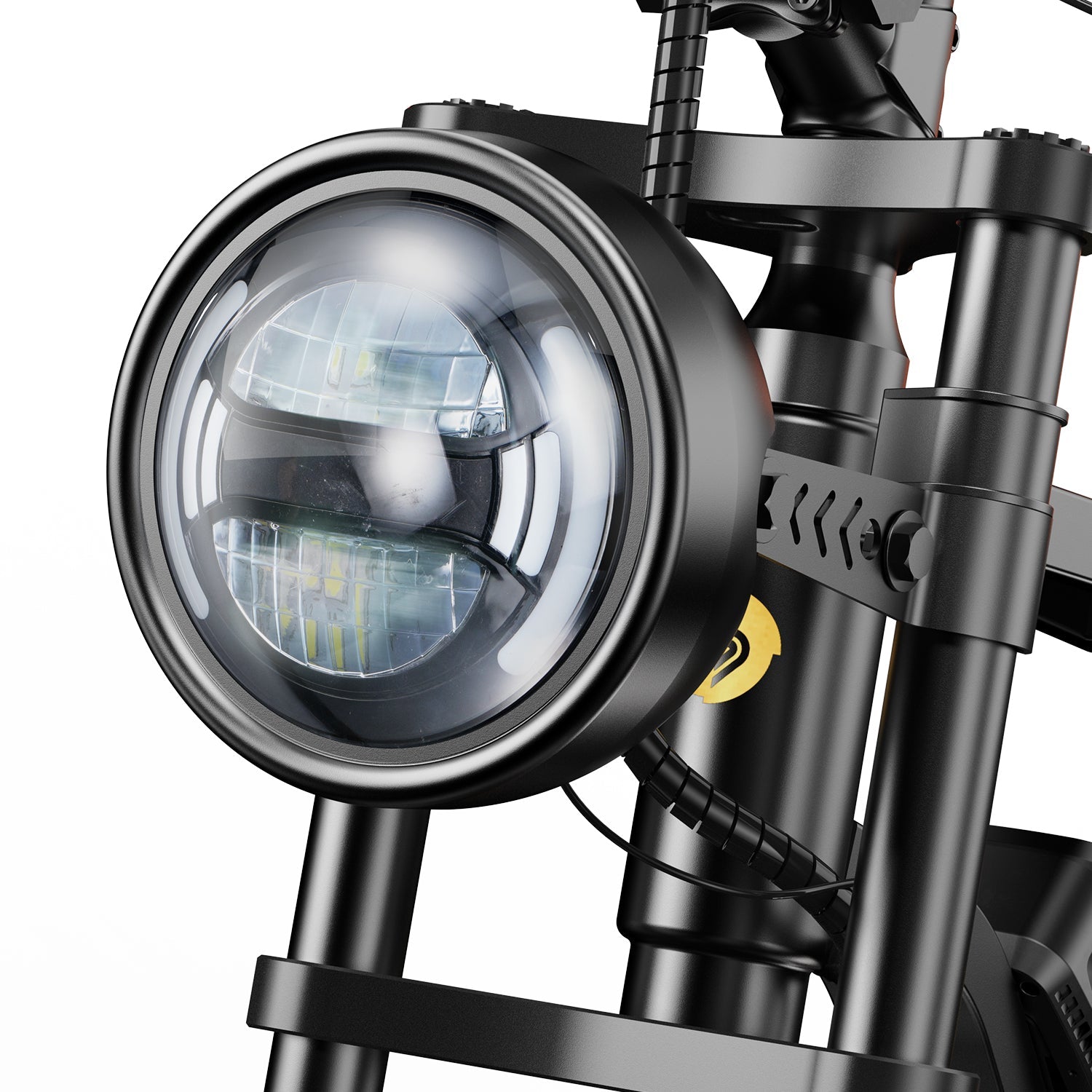 isinwheel R6 Retro Electric Bike - ECOGO