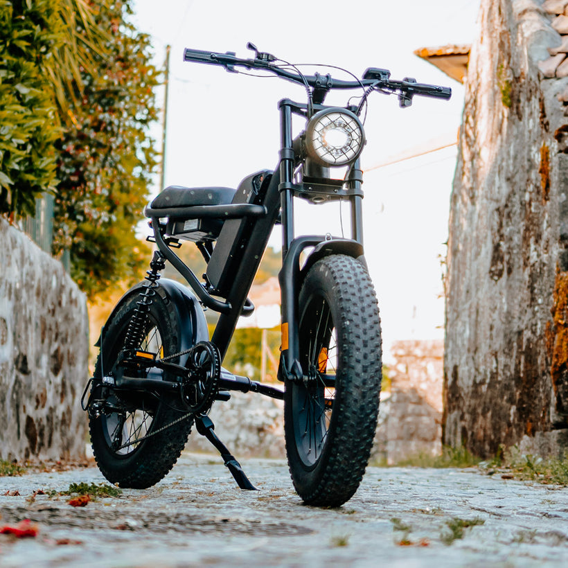 Z8 Moped Style Electric Bike – 1500W Fat Tire E-Bike | Ridingtimes